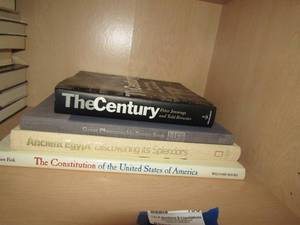lot 196 image: The constitution of America , Ancient Egypt, and more books