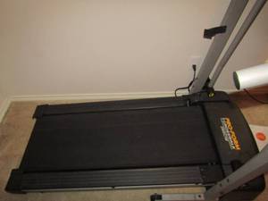 lot 161 image: Pro Form cross walk treadmill works great 395CW