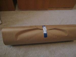 lot 253 image: roll of brown paper
