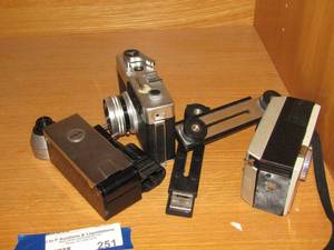 lot 251 image: Maikie camera,Istamatic camera, Argus flash and more