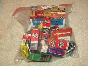 lot 288 image: Electron tubes, radio tv qty 20