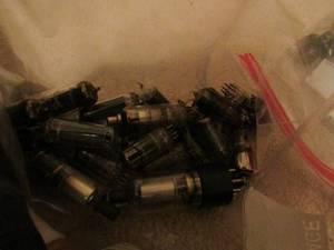 lot 307 image: Electron tubes, radio tv qty 20
