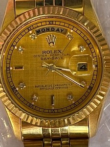 lot 60 image: Rolex  Oyster perpetual calendar 66 grams. Gold  (authenticity unknown)