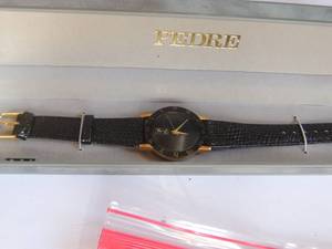 lot 9 image: Pedre black fashion watch NEW in BOX