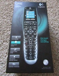 lot 110 image: Logitech Harmony One Universal Remote with Color Touchscreen - Black