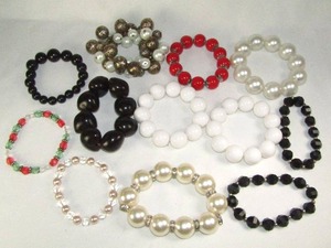 lot 168 image: Assorted fashion bracelets