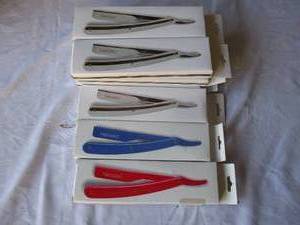 lot 78 image: NIB- 9-Blessed by Papito (PBH) Razor Blade handle, Blade is not included, Note 9 X Money
