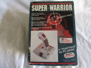lot 66 image: QUICKSHOT Super Warrior, The Lethal Series #QS-201 Joystick With Disk, In Box