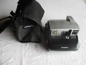 lot 144 image: Polaroid One 600 Ultra Instant Film Camera And Travel Bag