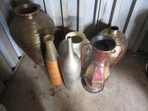 lot 147 image: Lot-6-Big AndOr Tall Vases