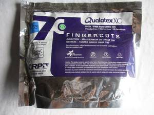 lot 172 image: NIB-UNOPEN-5-Gross-QRP Anti-Static Cleanroom Latex-Powder Free Finger Cots, ISO-5 Class100 - Clean Room, Pink, Small