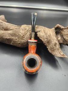 lot 16 image: Vintage Estate tobacco smoking pipe - Nording 13 - Made in Denmark - 925 sterling on stem - (box2)