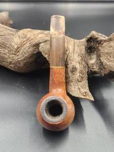 lot 30 image: Vintage Estate tobacco smoking pipe - Savinelli bruna #673 - Made in Italy - with pouch and box - (Box 2)