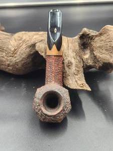 lot 58 image: Vintage Estate tobacco smoking pipe - Savinelli 120 anniversary - Made in Italy - comes with pouch, box, and paperwork - (Box 2)