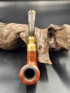 lot 79 image: Vintage Estate tobacco smoking pipe - Petersons of Dublin - Made in the Republic of Ireland - with pouch, box (Box 2)