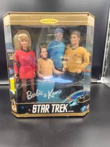 lot 50 image: Barbie Doll - Barbie & Ken in Star Trek - in box