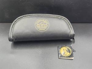 lot 13 image: Harley Davidson collectors Franklin Mint pocketknife with pouch (B3)