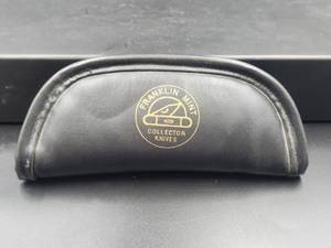 lot 210 image: Franklin Mint 56 Thunderbird collectors knife with pouch (B3)