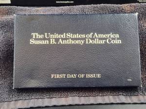 lot 48 image: 1979 United States of America Susan B. Anthony Dollar Coins - First Day of Issue