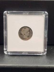 lot 182 image: 1912 Barber silver dime