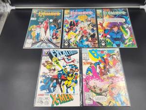 lot 43 image: Selection of Marvel Excalibur comics