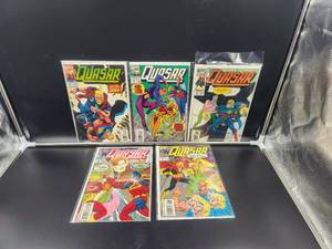 lot 229 image: Selection of Marvel comics - Quasar
