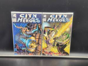 lot 241 image: Selection of Blue King Studio comics - City of Heroes