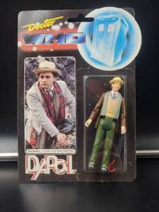 lot 53 image: 1987 Doctor Who action figure in package from Dapol