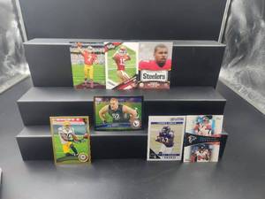 lot 224 image: Selection of football cards, rookies, stars and more