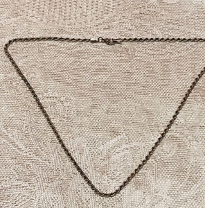lot 10 image: 19 Sterling Silver .925 Rope&nbspChainNecklace