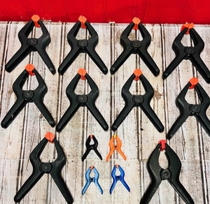 lot 72 image: Lot of 14 Clamps