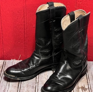 lot 76 image: Size 7-12B Black Justin Ropers
