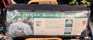 lot 78 image: Timber Creek 10ft-6inches X 10ft-6 inches Northwind Screen Gazebo