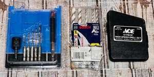 lot 84 image: Ace, Bosch, &amp Unbranded Drill Bit Sets