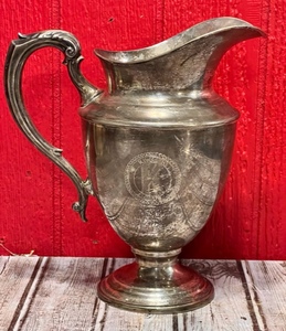 lot 88 image: Sterling Holloware #903 by Towle Silver Smiths - Engraved With Kiwanis Club Emblem