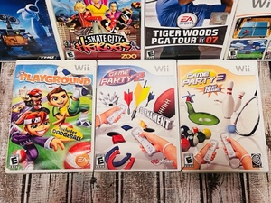 lot 113 image: Eight Wii Games - Including Super Hero Squad &amp WWII Aces