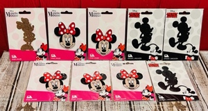 lot 196 image: Nine Packs of Disneys Mickey &amp Minnie Mouse Iron-Ons