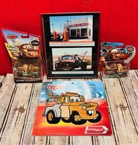 lot 198 image: Disneys Cars Tow-Mater Collectibles