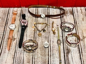 lot 205 image: Lot of 10 Assorted Womens Watches