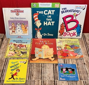 lot 211 image: Eight Childrens Books - Including Dr. Suess, the Berenstain Bears, &amp Little Golden Books