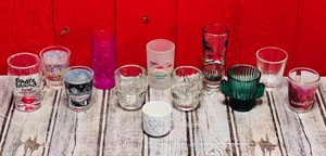 lot 217 image: Lot of Twelve Collectible Shot Glasses