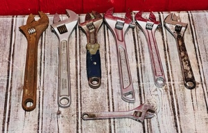 lot 223 image: Lot of 7 Crescent Wrenches