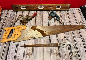 lot 231 image: Lot of Five Vintage Tools