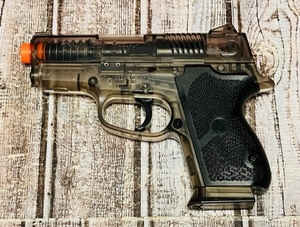 lot 258 image: CS-45 Smith &amp Wesson Chiefs Special 6mm Spring Powered Airsoft Pistol