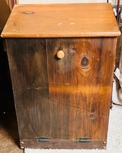 lot 267 image: Vintage Potato Storage Cabinet