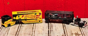 lot 276 image: 2016 Hot Wheels Pencil Pusher &amp 2013 Road Roller Big Rigs