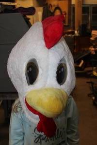 lot 58 image: Maskimal Rooster Costume Mask