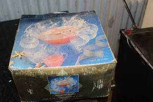lot 212 image: Punch Bowl Set in Orginal Box