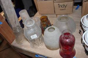 lot 76 image: Variety of light sconces as shown