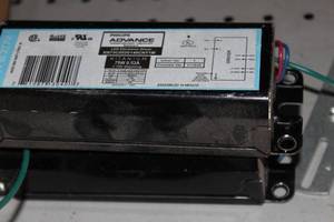 lot 130 image: Two Phillips Advance LED Electronic Ballast Driver unused